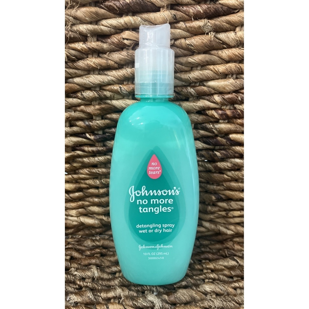 Johnson's ORIGINAL Formula No More Tangles Hair Detangler 10 fl‎ oz Sealed NOS